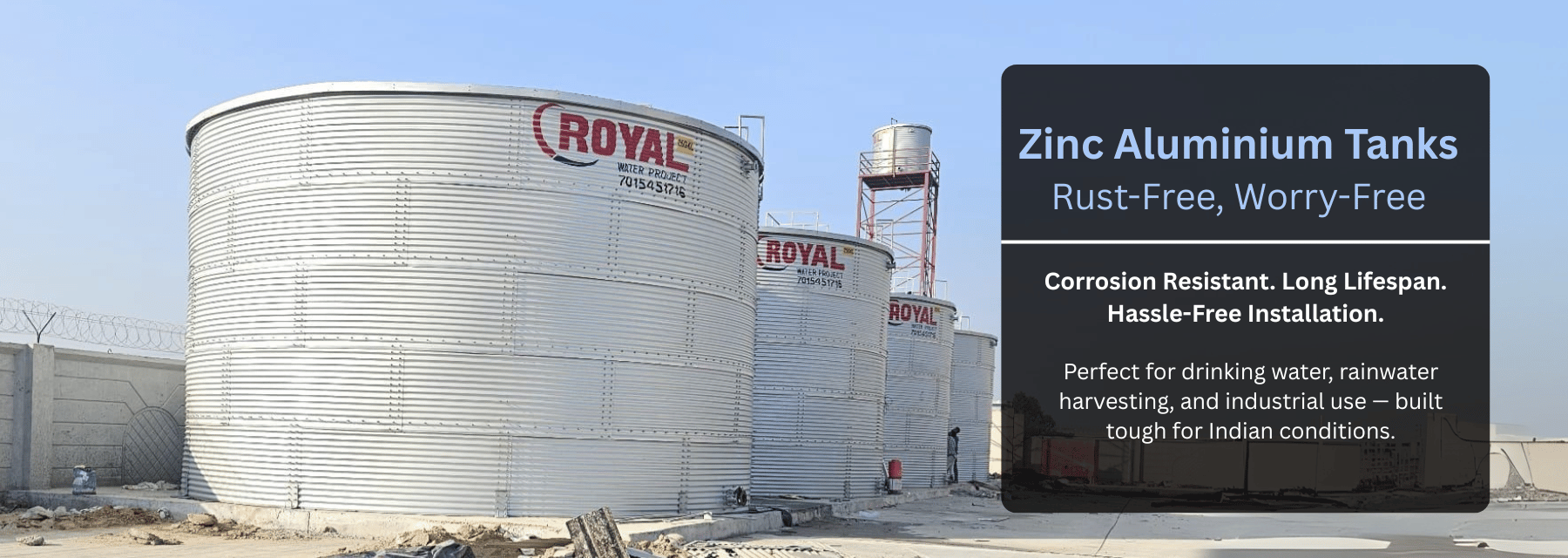 Glass Fused Steel Tanks