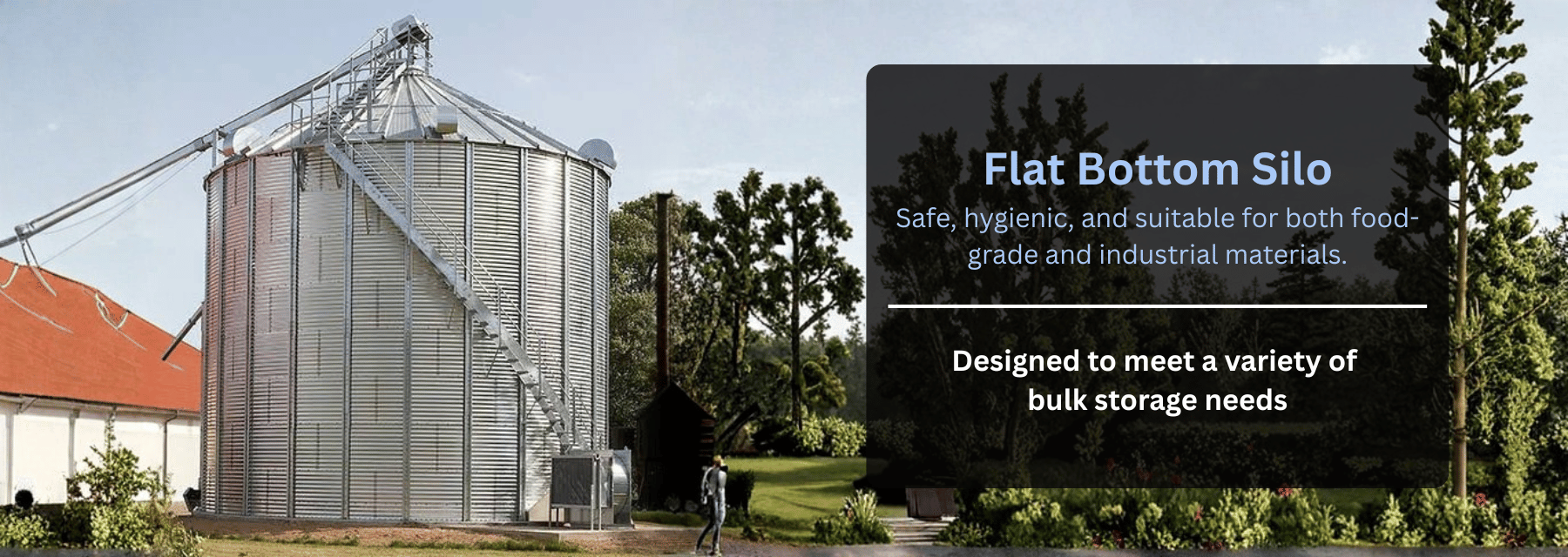 Glass Fused steel tank