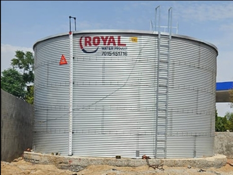 Zincalume Corrugated Storage Tanks