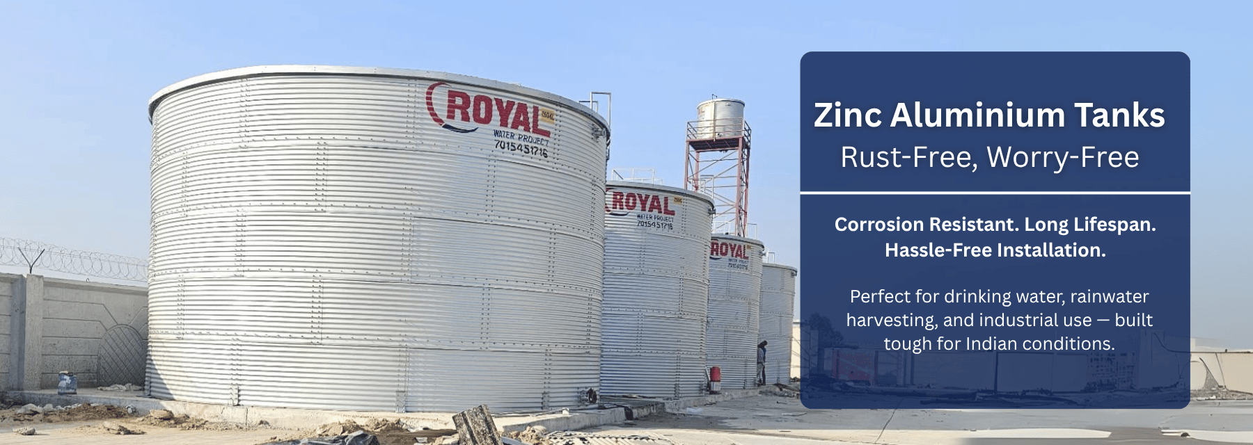 Glass Fused Steel Tanks