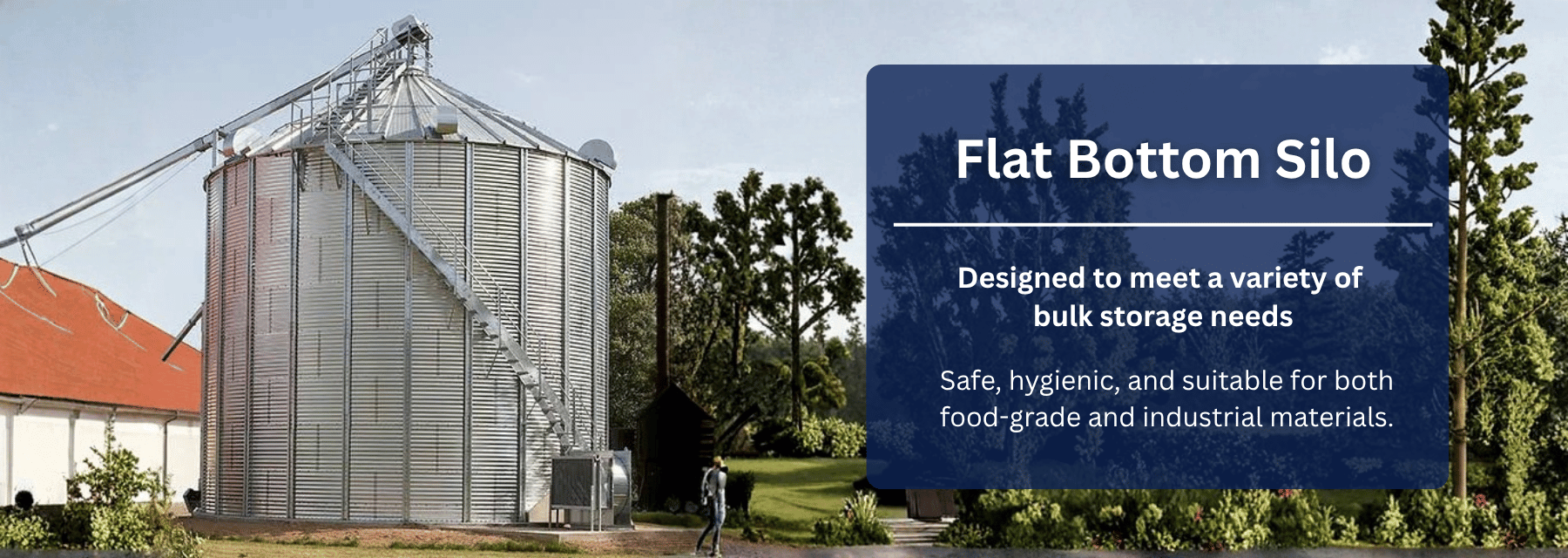 Glass Fused steel tank