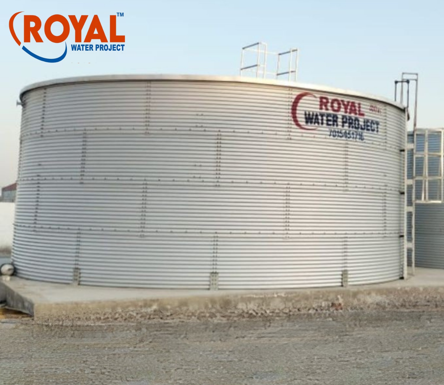Zincalume Corrugated Storage Tanks